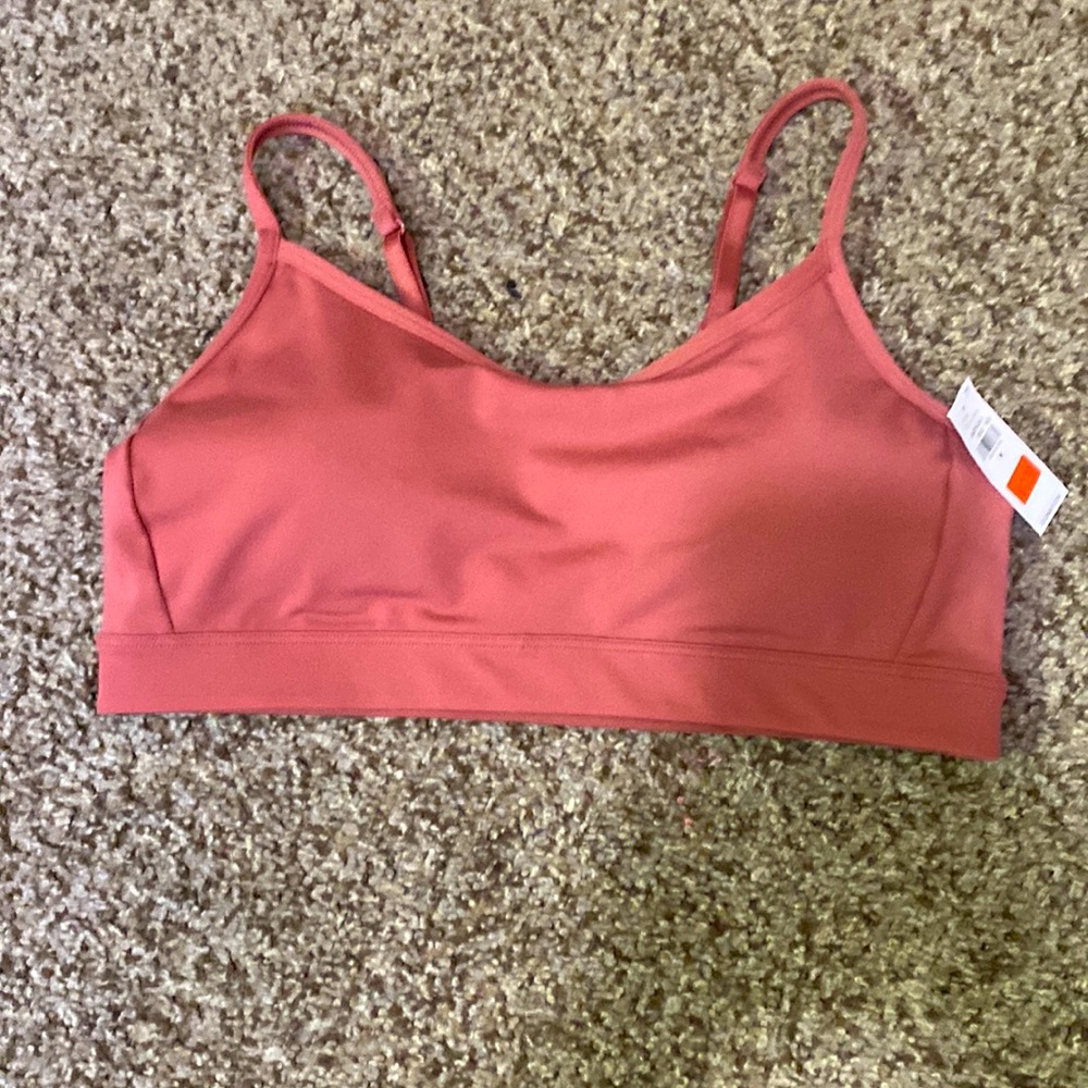 Pink old navy bra
